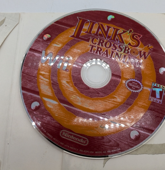 Zelda Link's Crossbow Training Wii Zapper Bundle (Nintendo Wii, 2007) Tested - Picture 5 of 16